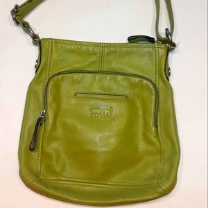 Fossil Leather Crossbody Bag